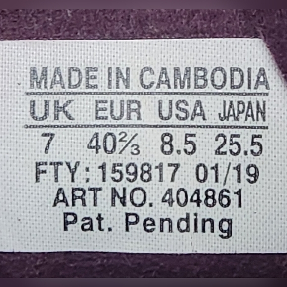 Salomon Outline Gore-Tex Hiking Shoes Purple Women's Size 8.5 - Picture 9 of 9